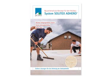 Bauzeitenschutz-Konzept für den Holzbau (Systembroschüre)