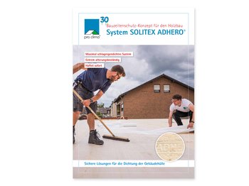 Bauzeitenschutz-Konzept für den Holzbau (Systembroschüre)