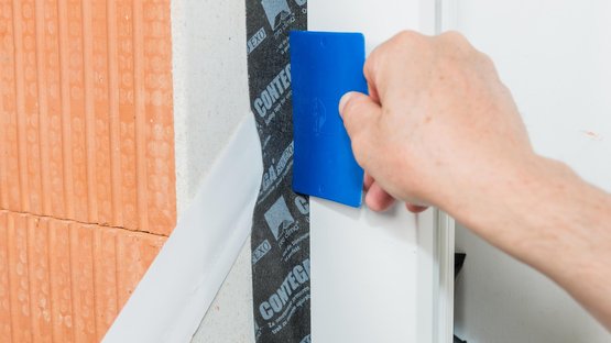 Verarbeitungsschritte: 1. vor Fenstermontage